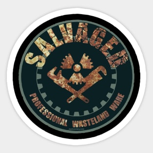 SALVAGED WARE RUST Sticker